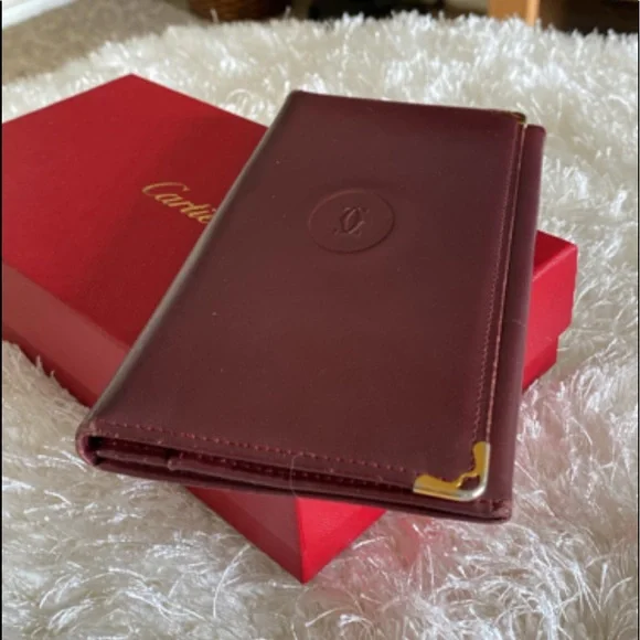 Cartier Bags Authentic Vintage Cartier Mens Long Wallet Poshmark